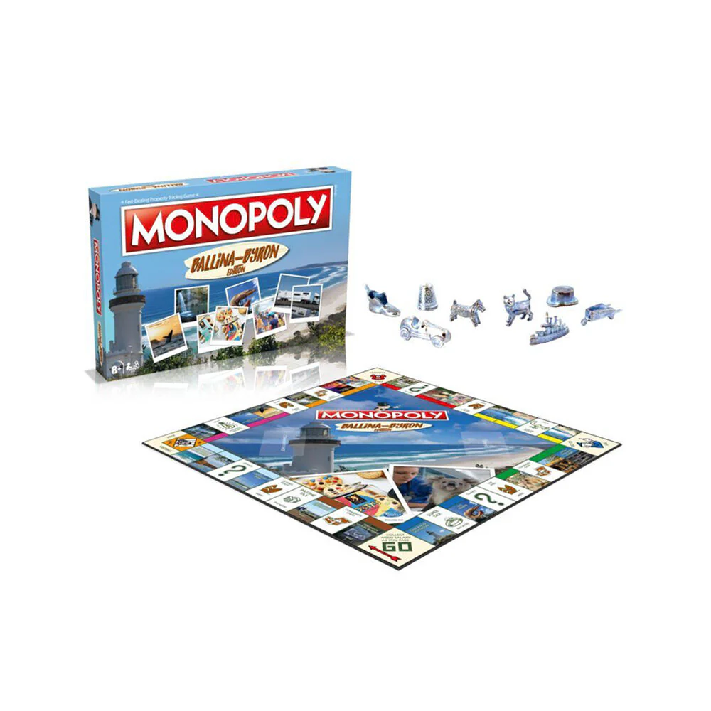 Winning Moves Kids Monopoly Ballina Byron Bay Edition Family Board Game 8y+ - Image 2