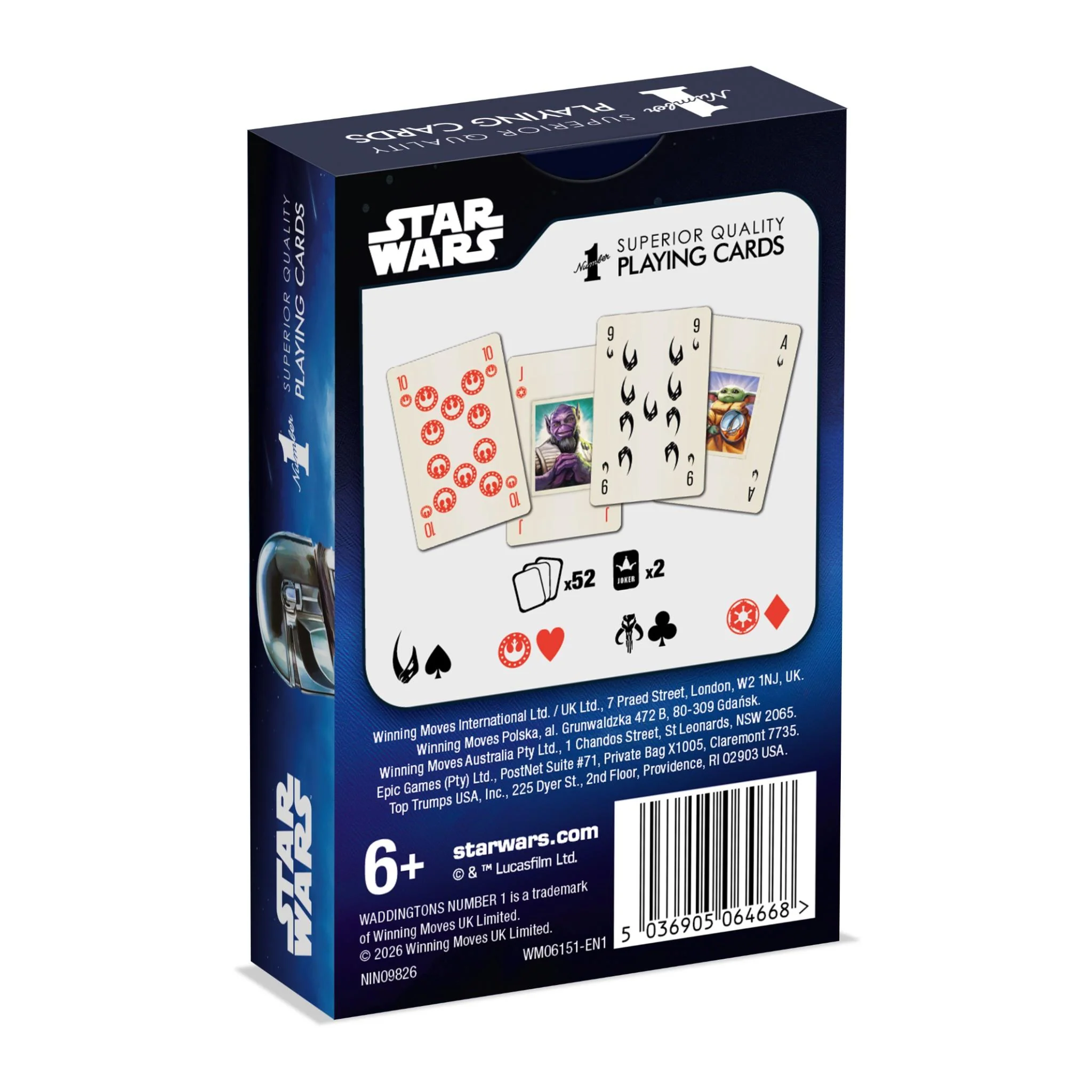 WN1 Mandalorian & Grogu Playing Cards - Image 4
