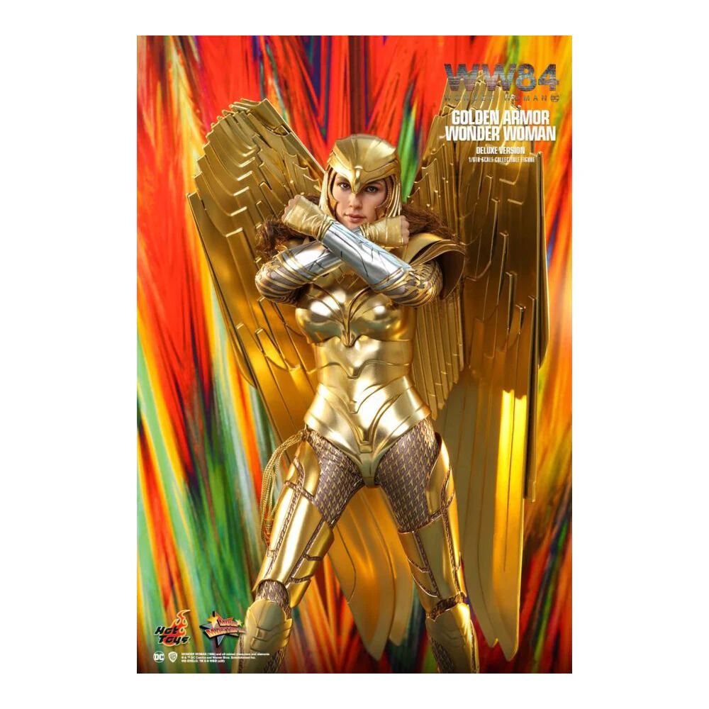 Wonder Woman 2 WW84 Golden Armor Deluxe 1:6 Scale Collectable Toy - Image 7