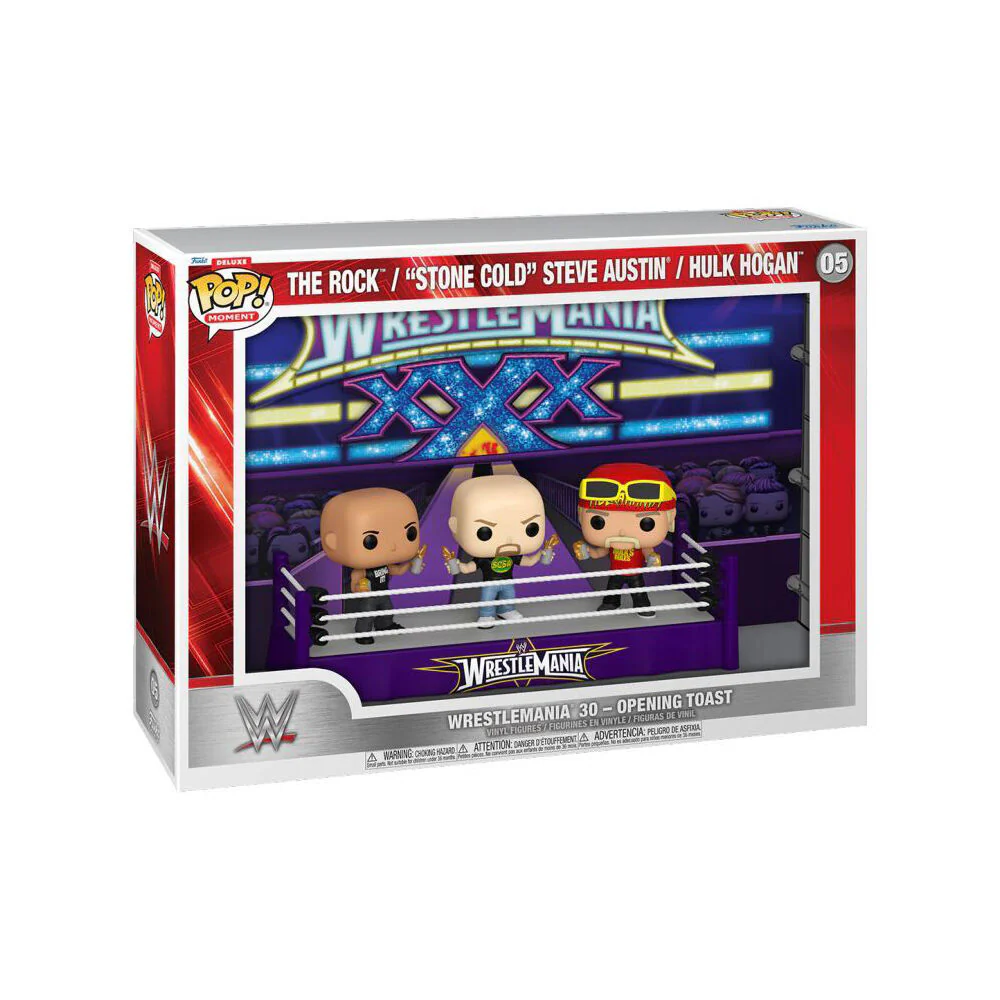 WWE WrestleMania 30 Toast Pop Moment Deluxe Action Figure Toy Set - Image 3