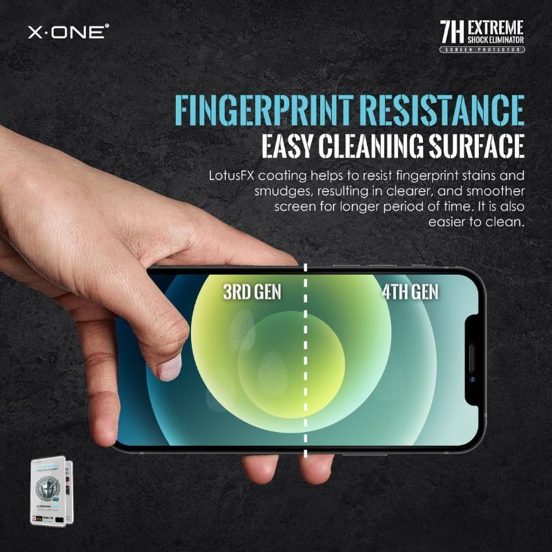X.One Hybrid Polymer iPhone Xs Max/11 Pro Max Screen Protector - Image 7