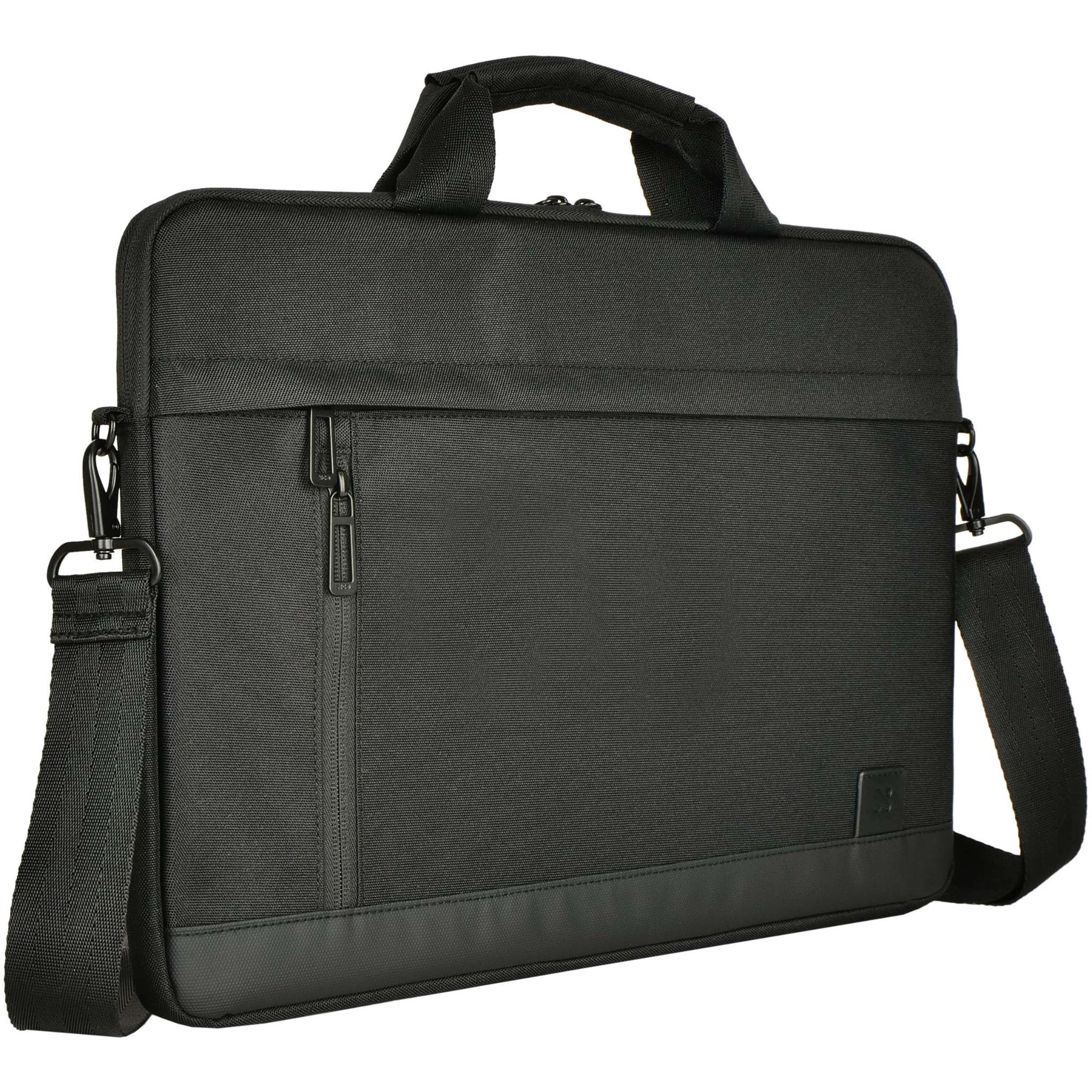 XCD 16" Urban Slimline Laptop Briefcase (Black) - Image 3