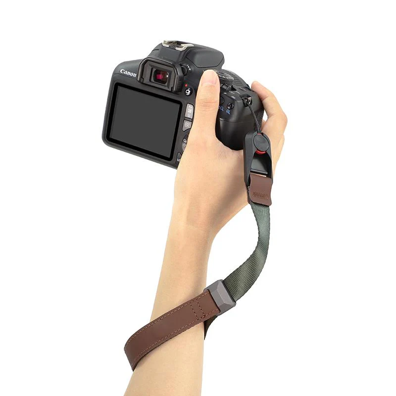 XCD Premium Camera Wrist Strap (Olive/Tan) - Image 2