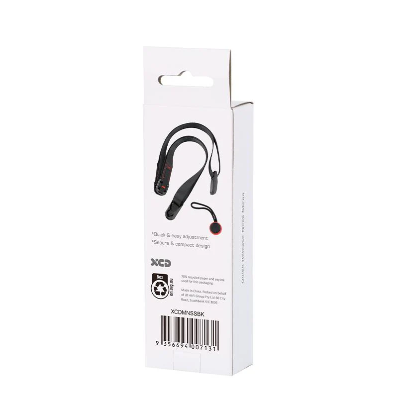 XCD Premium Slim Camera Neck Strap (Black) - Image 5