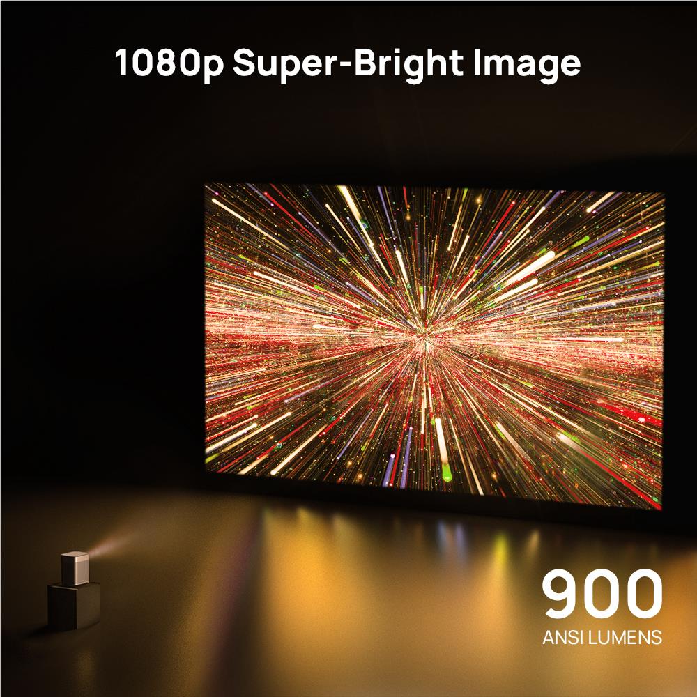 XGIMI Halo+ Full HD Portable Google TV Projector - Image 4