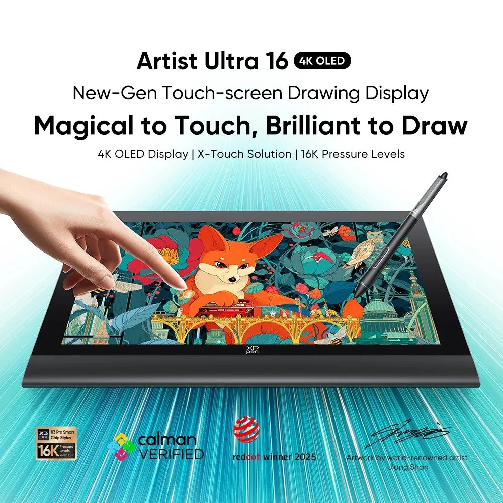 XPPen Artist Ultra 16 4K OLED Pen Display - Image 2