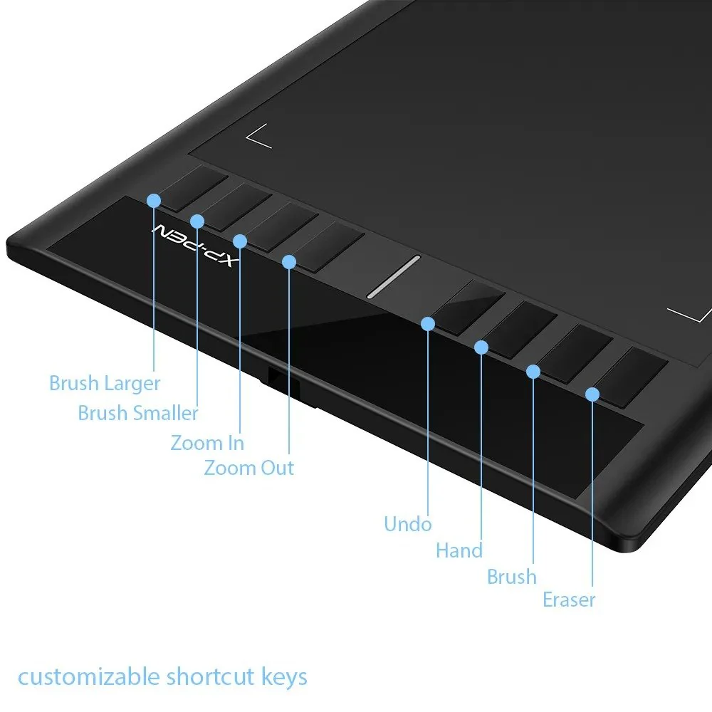XPPen Star 03 Graphics Tablet - Black - Image 4