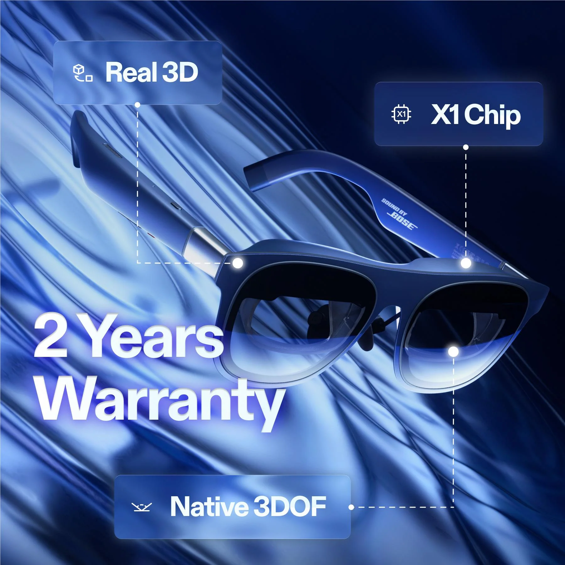 XREAL 1S AR Glasses with  X1 Chip - Image 2