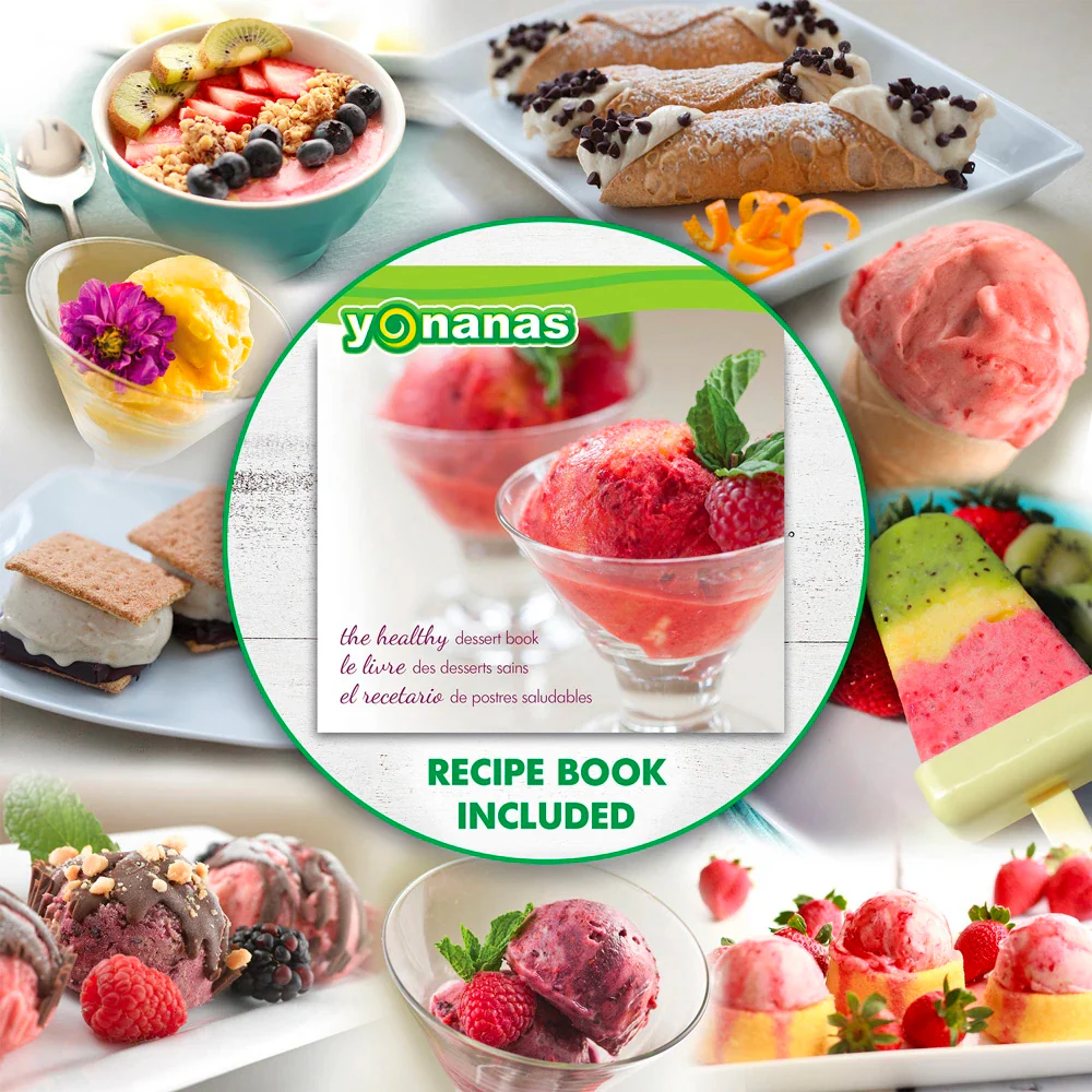 Yonanas Electric Dessert/Frozen Ice Fruit 200W Silver - Image 9