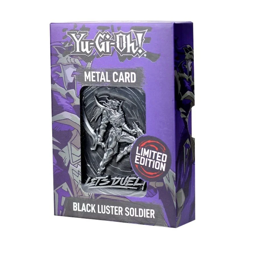 Yu-Gi-Oh Black Luster Soldier Metal Card Limited Edition with Display Stand - Image 3