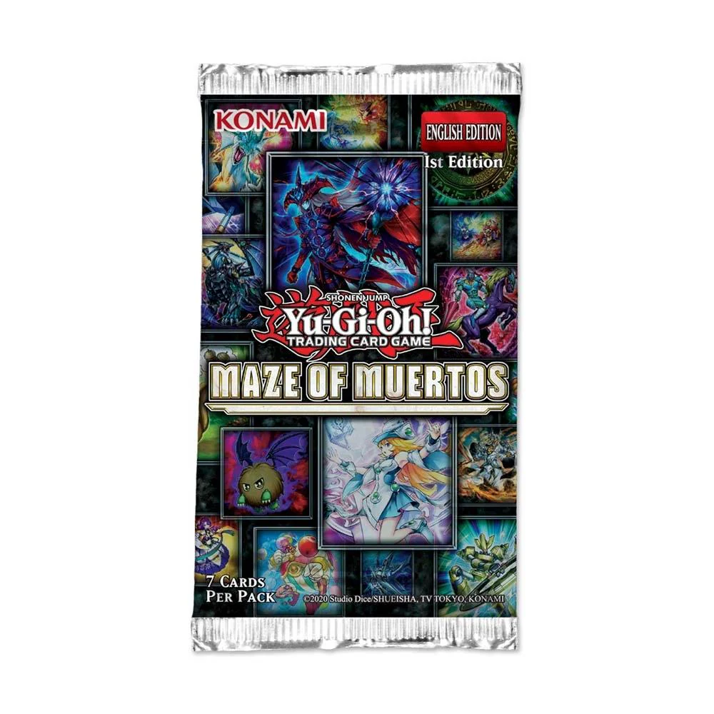 Yu-Gi-Oh! Trading Card Game - Maze Of Muertos - 7 x Card Booster - Image 3