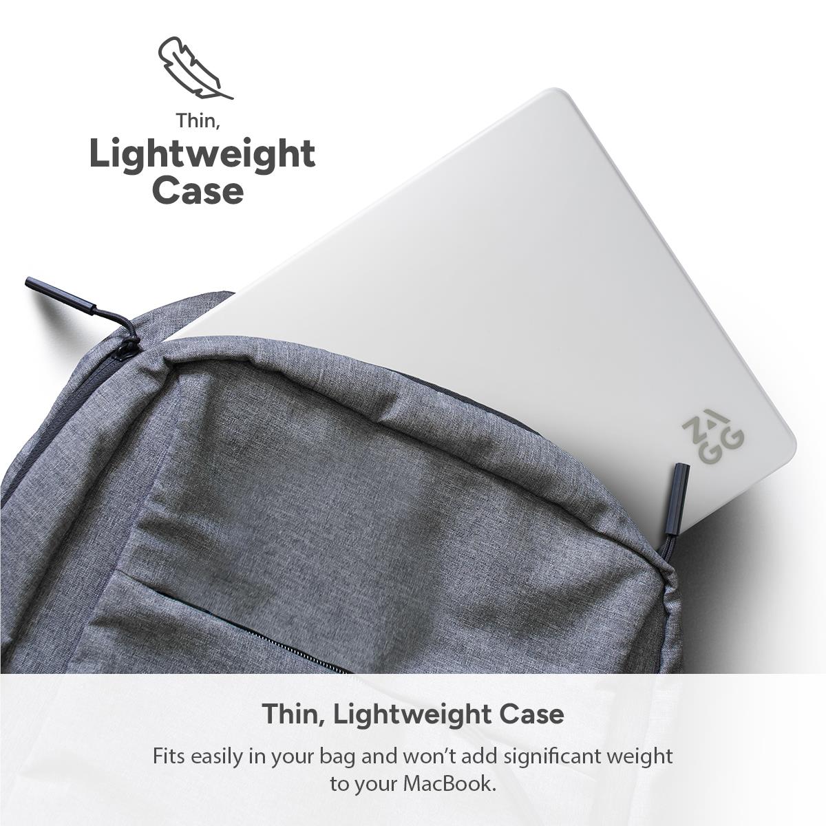 ZAGG Hardshell for MacBook Pro 13" M2/M1 (Clear) - Image 2